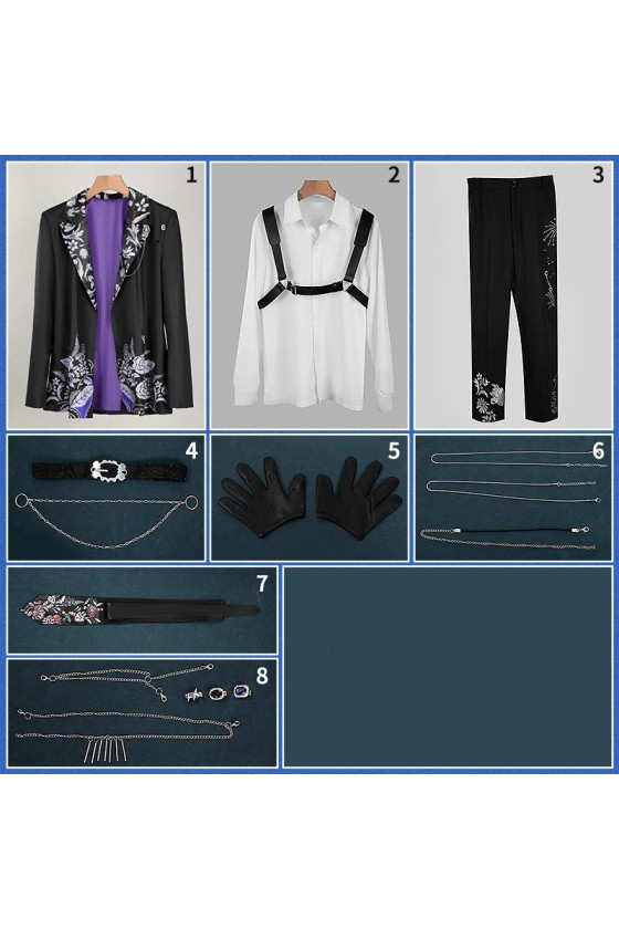 2XXT Cosplay Vtuber Fuwa Minato Fuwagusa x iCouleur Collaboration Cosmetics Cosplay Costume